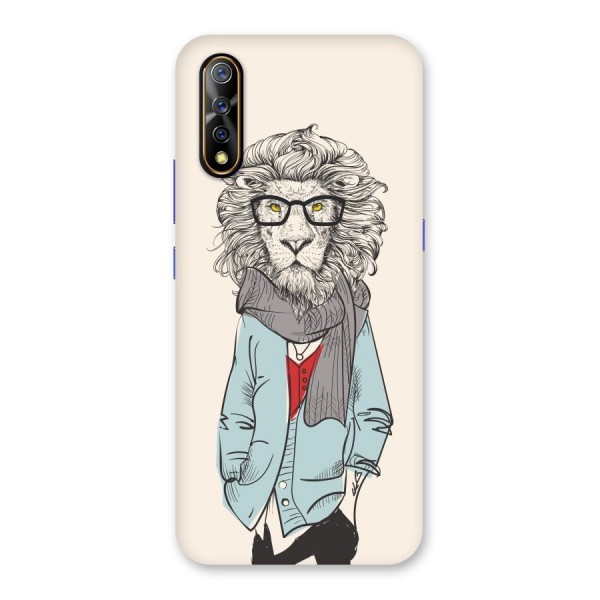 Stylish Lion Back Case for Vivo Z1x