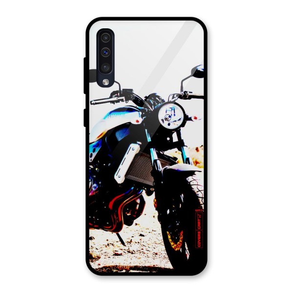 Stylish Ride Extreme Glass Back Case for Galaxy A50s