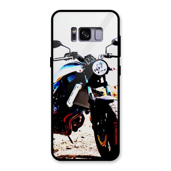 Stylish Ride Extreme Glass Back Case for Galaxy S8