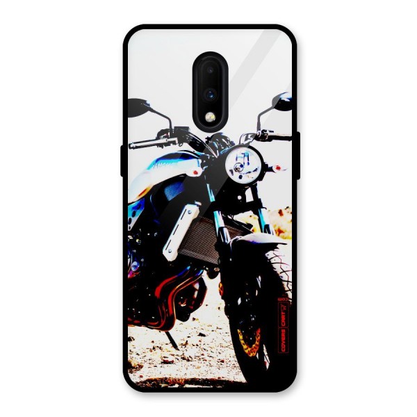 Stylish Ride Extreme Glass Back Case for OnePlus 7