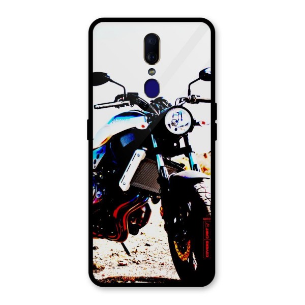 Stylish Ride Extreme Glass Back Case for Oppo F11