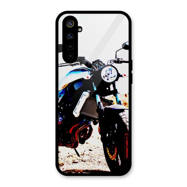 Stylish Ride Extreme Glass Back Case for Realme 6