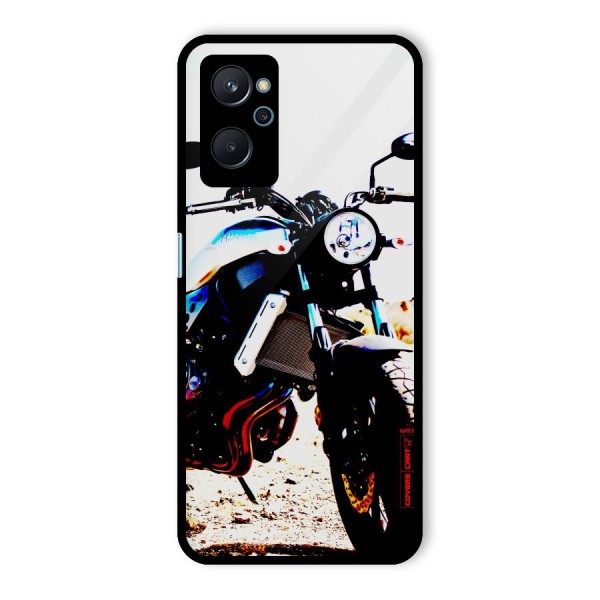 Stylish Ride Extreme Glass Back Case for Realme 9i