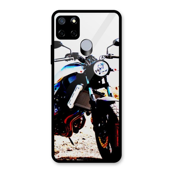 Stylish Ride Extreme Glass Back Case for Realme C15