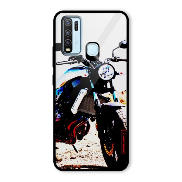 Stylish Ride Extreme Glass Back Case for Vivo Y30