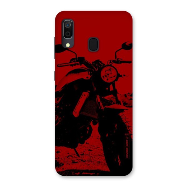 Stylish Ride Red Back Case for Galaxy A20