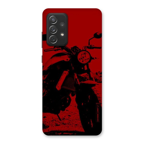 Stylish Ride Red Back Case for Galaxy A72