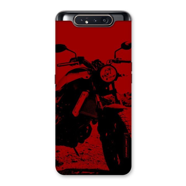 Stylish Ride Red Back Case for Galaxy A80