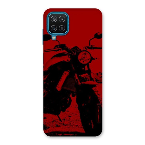 Stylish Ride Red Back Case for Galaxy F12