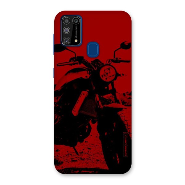 Stylish Ride Red Back Case for Galaxy F41