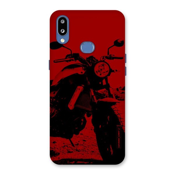 Stylish Ride Red Back Case for Galaxy M01s