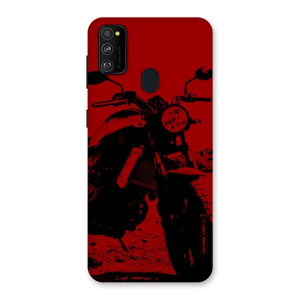 Stylish Ride Red Back Case for Galaxy M21