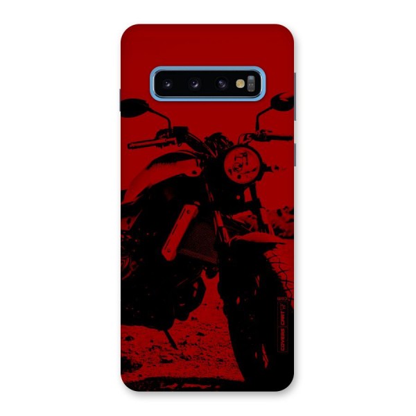 Stylish Ride Red Back Case for Galaxy S10