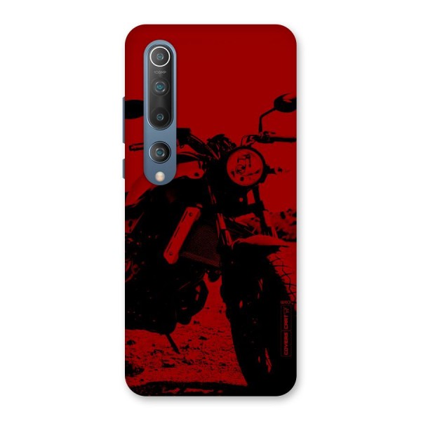 Stylish Ride Red Back Case for Mi 10