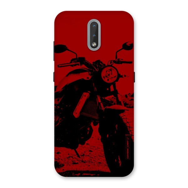 Stylish Ride Red Back Case for Nokia 2.3