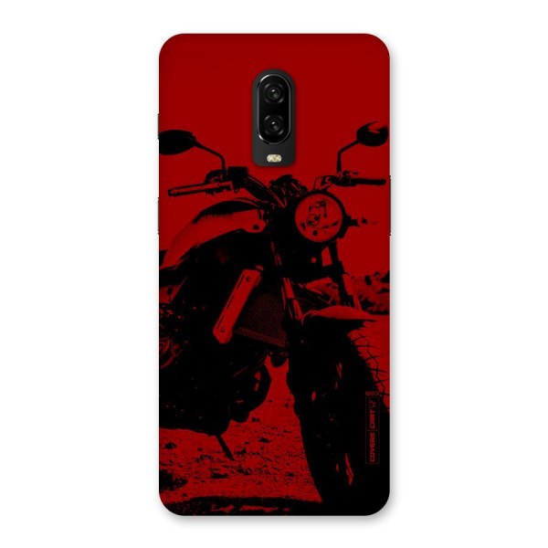 Stylish Ride Red Back Case for OnePlus 6T