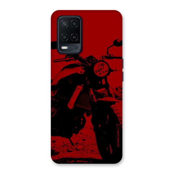 Stylish Ride Red Back Case for Oppo A54