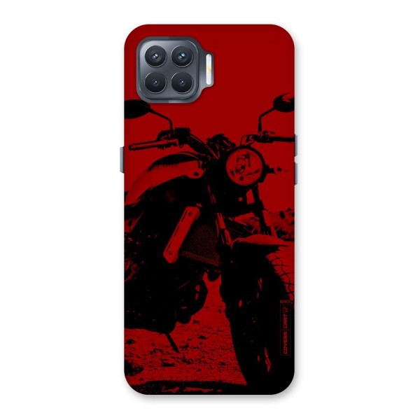 Stylish Ride Red Back Case for Oppo F17 Pro