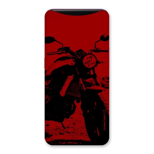 Stylish Ride Red Back Case for Oppo Find X