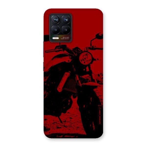 Stylish Ride Red Back Case for Realme 8