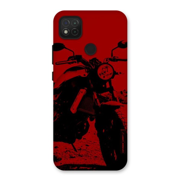 Stylish Ride Red Back Case for Redmi 9C