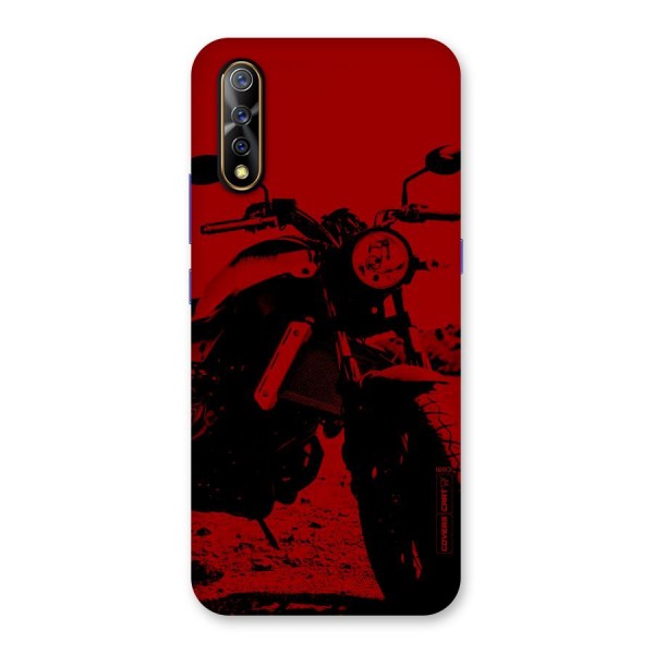 Stylish Ride Red Back Case for Vivo S1