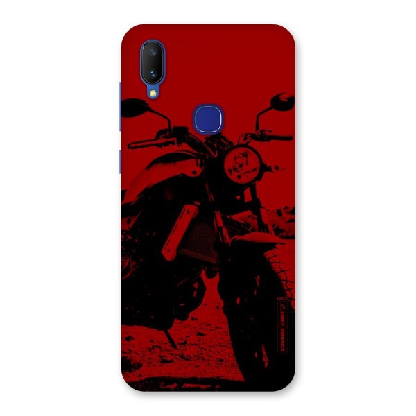 Stylish Ride Red Back Case for Vivo V11