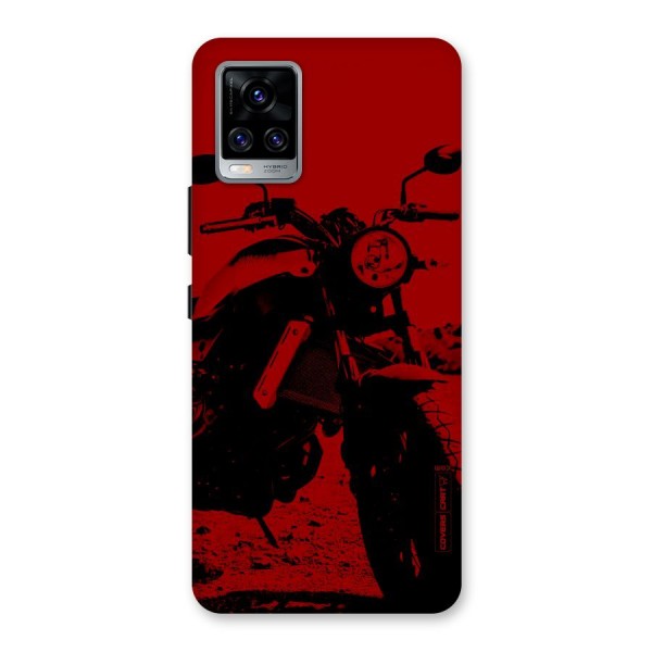 Stylish Ride Red Back Case for Vivo V20 Pro