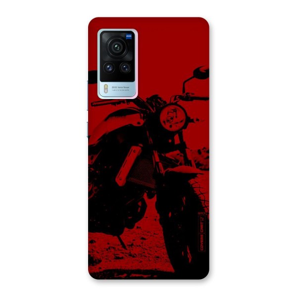 Stylish Ride Red Back Case for Vivo X60 Pro