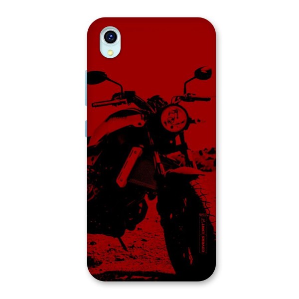 Stylish Ride Red Back Case for Vivo Y1s