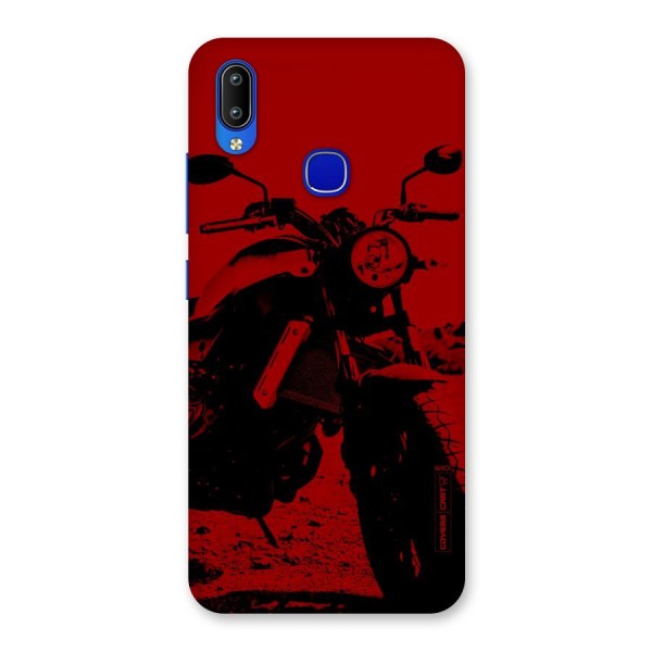 Stylish Ride Red Back Case for Vivo Y91