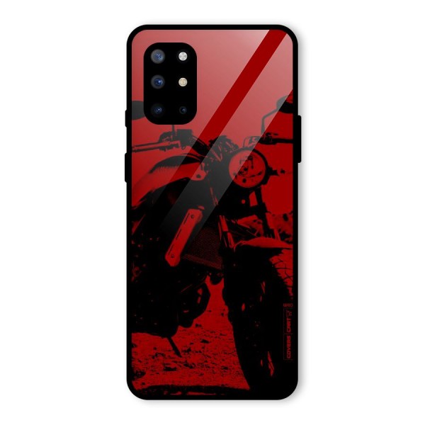 Stylish Ride Red Glass Back Case for OnePlus 8T