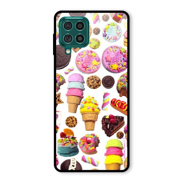 Sugar Rush Glass Back Case for Galaxy F62