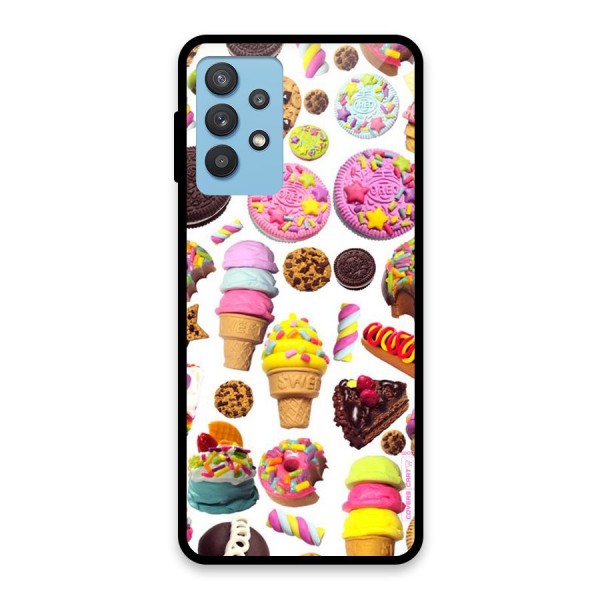 Sugar Rush Glass Back Case for Galaxy M32 5G