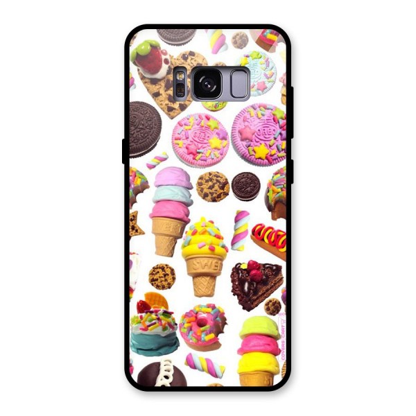 Sugar Rush Glass Back Case for Galaxy S8