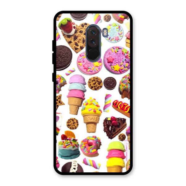 Sugar Rush Glass Back Case for Poco F1