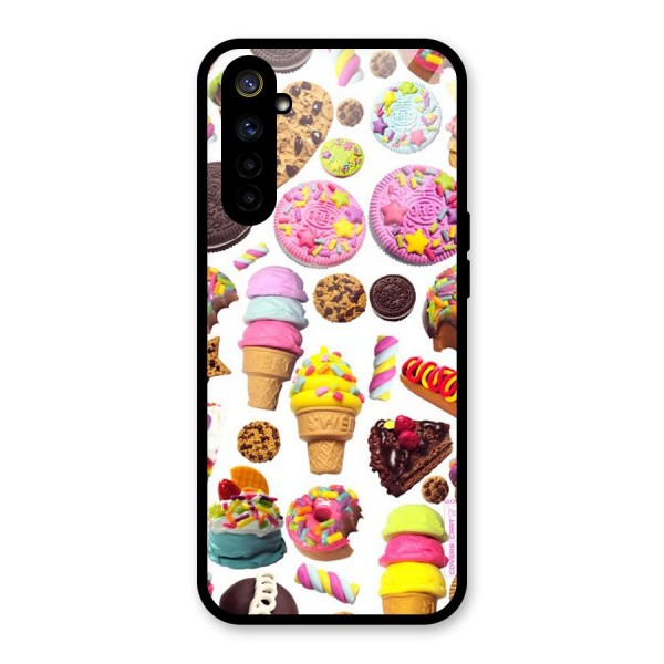 Sugar Rush Glass Back Case for Realme 6i