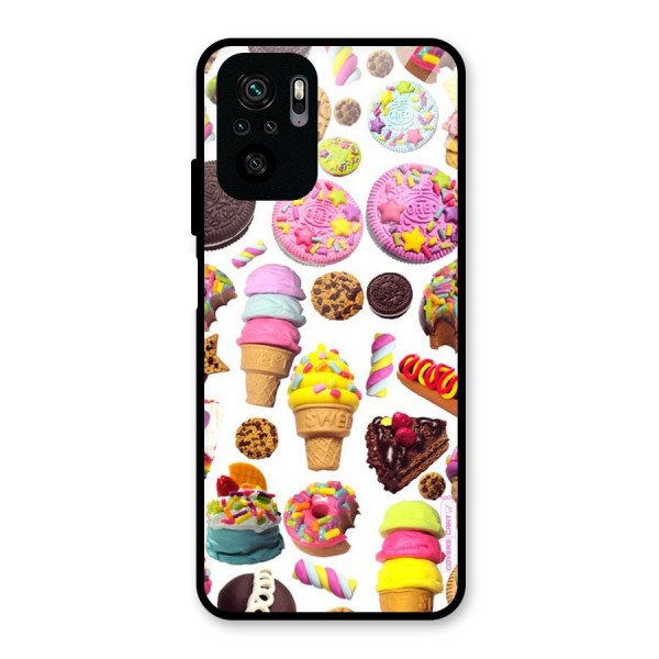 Sugar Rush Glass Back Case for Redmi Note 10