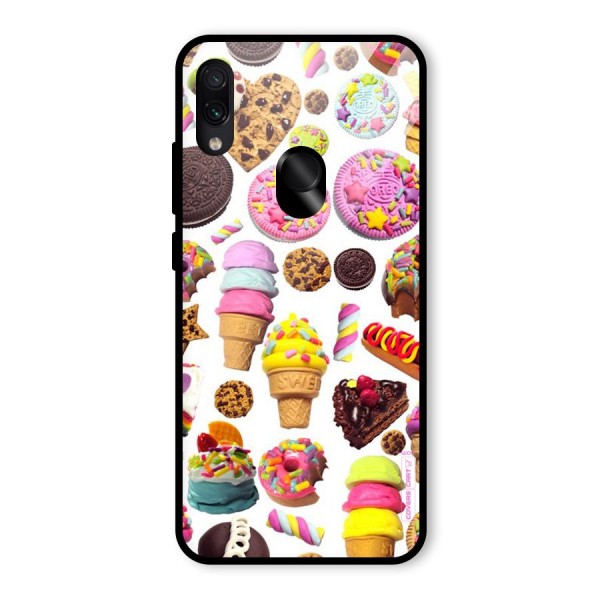 Sugar Rush Glass Back Case for Redmi Note 7