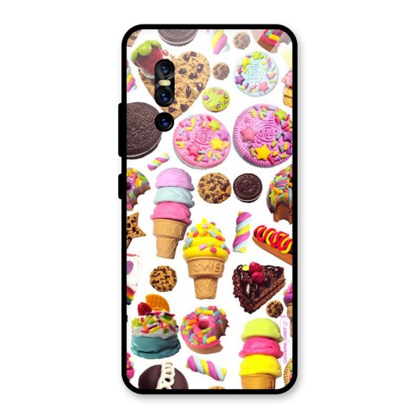 Sugar Rush Glass Back Case for Vivo V15 Pro