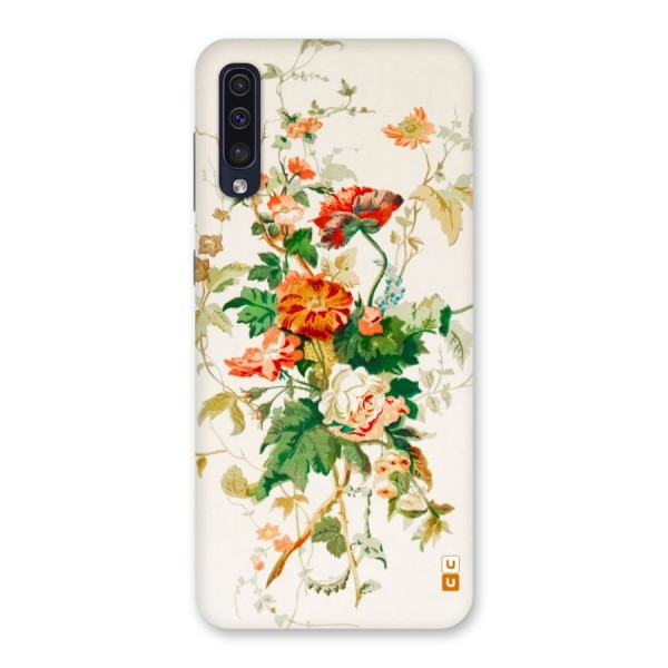 Summer Floral Back Case for Galaxy A50