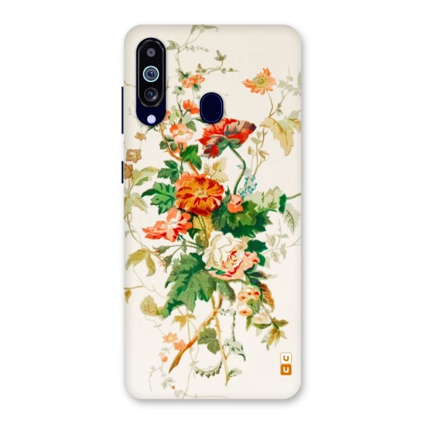 Summer Floral Back Case for Galaxy A60