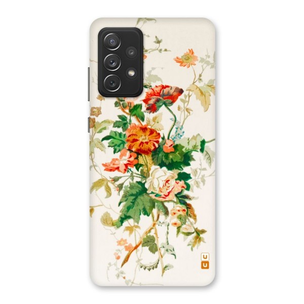 Summer Floral Back Case for Galaxy A72