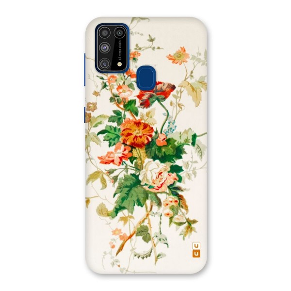 Summer Floral Back Case for Galaxy F41