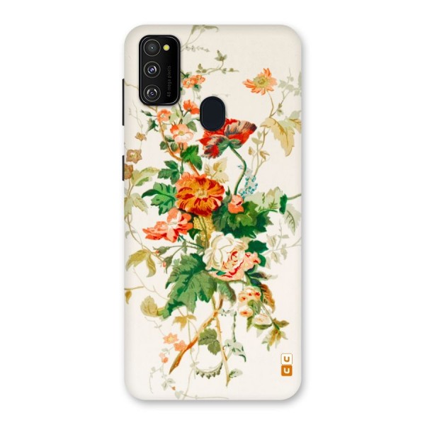 Summer Floral Back Case for Galaxy M30s