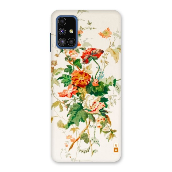 Summer Floral Back Case for Galaxy M51