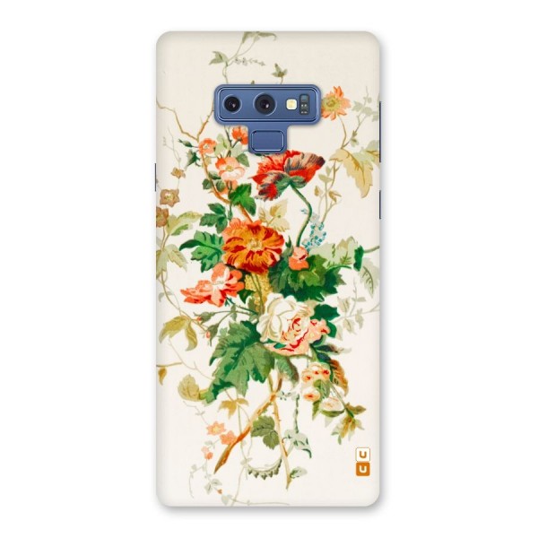 Summer Floral Back Case for Galaxy Note 9