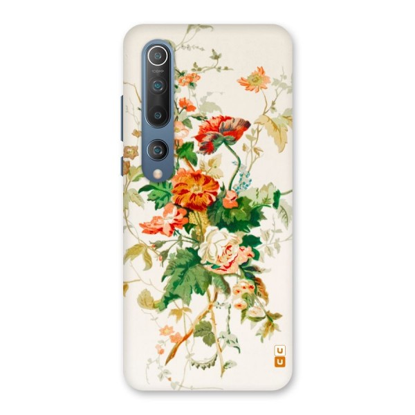 Summer Floral Back Case for Mi 10