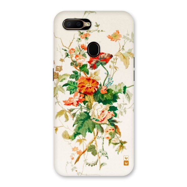 Summer Floral Back Case for Oppo A5s