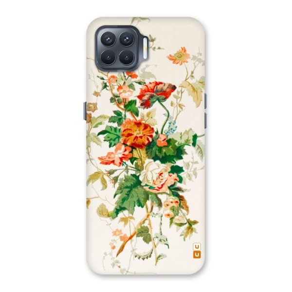 Summer Floral Back Case for Oppo F17 Pro